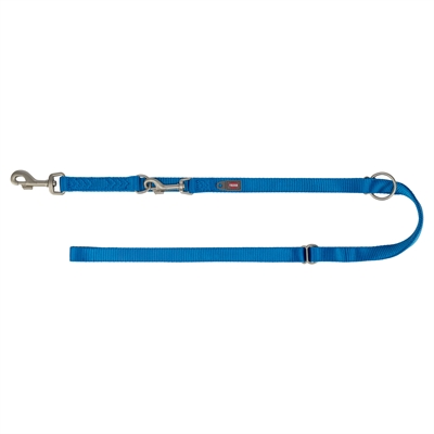Trixie Hondenriem Premium Verstelbaar Nylon Royal Blauw 200x1.5 cm