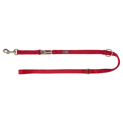 Trixie Hondenriem Premium Verstelbaar Nylon Rood 200x1.5 cm