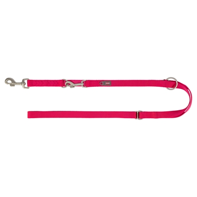 Trixie Hondenriem Premium Verstelbaar Nylon Fuchsia 200x1.5 cm