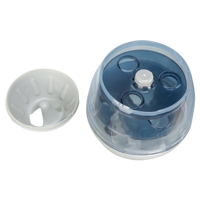 Trixie Roly Poly Snack Tuimel Ei Grijs 13 cm
