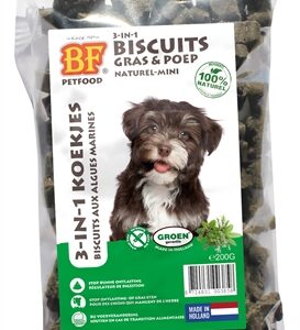 BF Petfood 3 In 1 Hondenmineralenkoekjes Kruiden Mini 200 gr