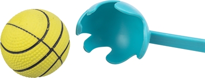 Trixie Werpstok Met Bal Petrol / Lime 6x70 cm 3 st