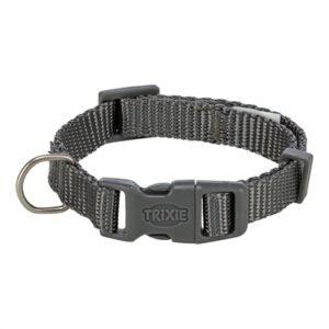 Trixie Halsband Hond Premium Grafiet Grijs 25-40x1.5 cm