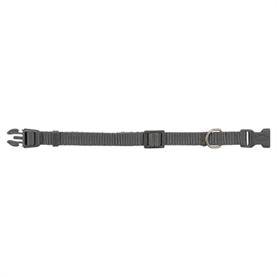 Trixie Halsband Hond Premium Grafiet Grijs 25-40x1.5 cm