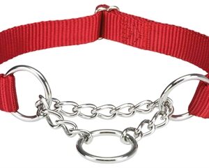 Trixie Halsband Hond Premium Halfslip Halsband Rood 30-40x1.5 cm