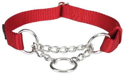 Trixie Halsband Hond Premium Halfslip Halsband Rood 30-40x1.5 cm