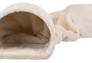 Trixie Speeltunnel Konijn / Cavia Pluche Beige 80x27x21 cm