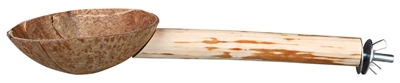 Trixie Zitstok Met Voerbak Koksnoot 25 cm 3 st