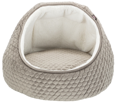 Trixie Kattenmand Iglo Livia Grijs / Creme 55x55x45 cm