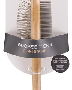 Hery Labo Borstel 2 In 1 Bamboe