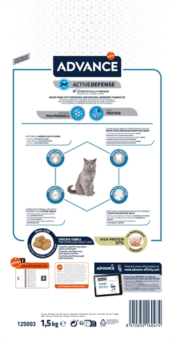 Advance Cat Sterilized Turkey 1.5 kg