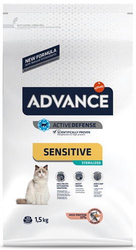 Advance Cat Sterilized Sensitive Salmon 1.5 kg
