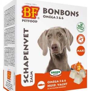 BF Petfood Schapenvet Maxi Bonbons Zalm 40 st