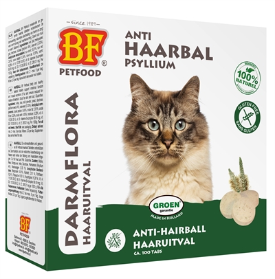 BF Petfood Kattensnoepje Hairball Bij Haarbal 100 st