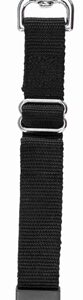 Trixie Reserve Korthouder Met Karabijnhaak Zwart 45-70x2.5 cm