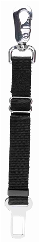Trixie Reserve Korthouder Met Karabijnhaak Zwart 45-70x2.5 cm