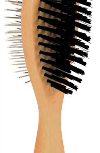 Trixie Borstel Dubbelzijdig Hout 21x6 cm 2 st