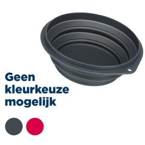 Trixie Voerbak / Drinkbak Reis Siliconen Assorti 250 ml 11 cm