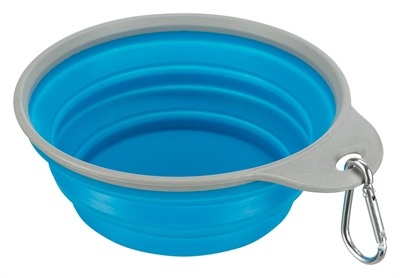 Trixie Voerbak / Drinkbak Reis Stevige Rand Siliconen Assorti 500 ml 14 cm