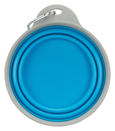 Trixie Voerbak / Drinkbak Reis Stevige Rand Siliconen Assorti 500 ml 14 cm