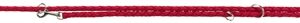 Trixie Hondenriem Cavo Verstelbaar Rood 200x1.8 cm