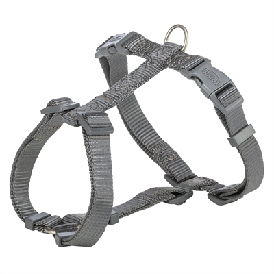 Trixie Hondentuig Premium H-Tuig Grijs 75-120x2.5 cm