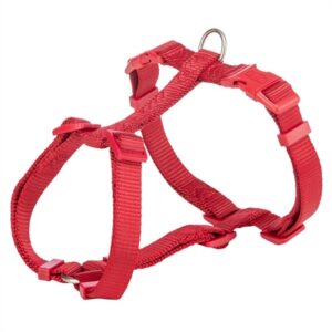 Trixie Hondentuig Premium H-Tuig Rood 75-120x2.5 cm