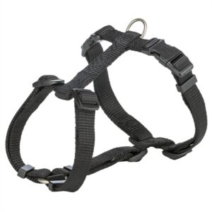 Trixie Hondentuig Premium H-Tuig Zwart 75-120x2.5 cm