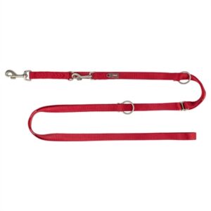 Trixie Hondenriem Premium Verstelbaar Rood 300x2.5 cm