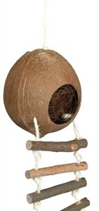 Trixie Kokosnoothuis Met Kokosvezels 13x56 cm 3 st