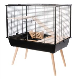 Zolux Knaagdierkooi Neo Muki Zwart 78x48x87.5 cm