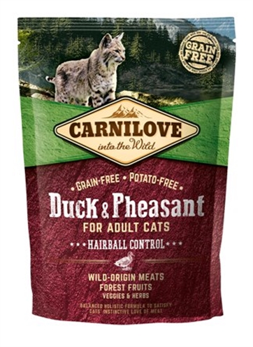 Carnilove Duck / Pheasant Hairball 400 gr