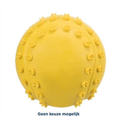 Trixie Speelbal Natuurrubber Assorti 6 cm 4 st