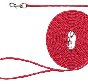Trixie Hondenriem Junior Sleeplijn Lang Rood 4 Mmx4 Mtr