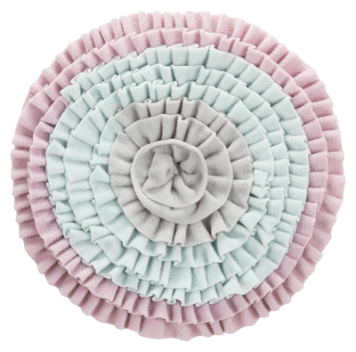 Trixie Junior Snuffelmat Zacht Roze / Mintgroen / Grijs 38x38 cm
