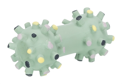 Trixie Junior Mini Halter Latex Zonder Geluid Mintgroen 10 cm 3 st
