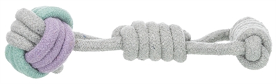 Trixie Junior Touwbal Aan Touw 6x6x23 cm 3 st