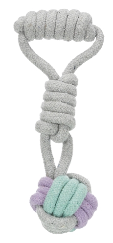 Trixie Junior Touwbal Aan Touw 6x6x23 cm 3 st