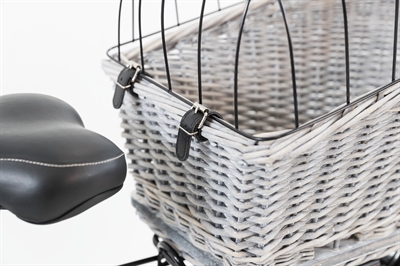 Trixie Fietsmand Bagagedrager Met Rooster Grijs 55x35x49 cm