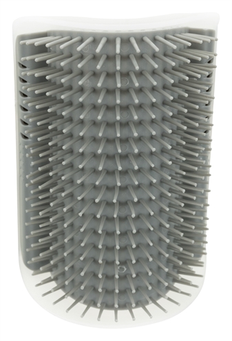 Trixie Massageborstel Muur Hoek Grijs 8x13 cm