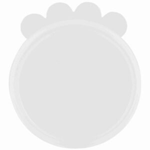 Trixie Deksel Voor Blik Silicone Transparant 10.6 cm 4 st