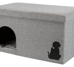 Trixie Kattenhuis Kimy Grijs 70x40x40 cm