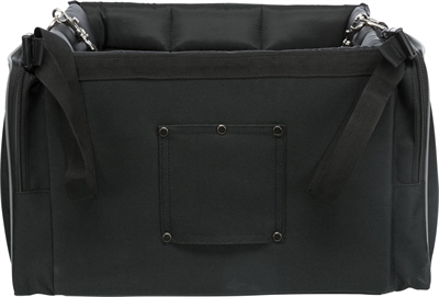 Trixie Fietsmand Voor Aan Stuur Nylon Zwart / Grijs 41x26x26 cm