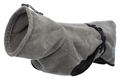 Trixie Badjas Hond Badstof Grijs 30 cm