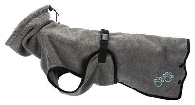 Trixie Badjas Hond Badstof Grijs 30 cm