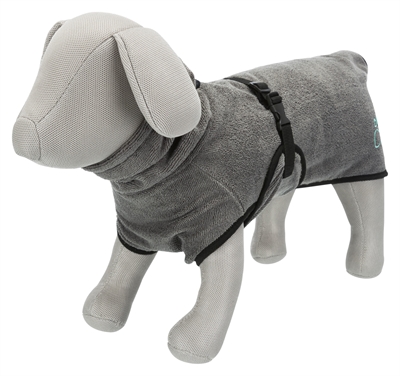 Trixie Badjas Hond Badstof Grijs 30 cm
