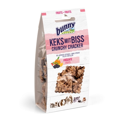 Bunny Nature Crunchy Cracker Fruit 50 gr
