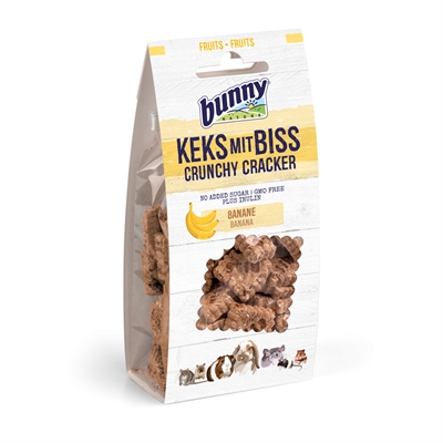 Bunny Nature Crunchy Cracker Banaan 50 gr