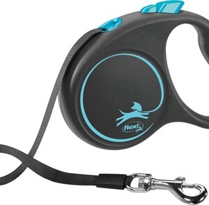 Flexi Rollijn Black Design Tape Blauw S 5 Mtr Tot 15 kg