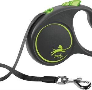 Flexi Rollijn Black Design Tape Groen S 5 Mtr Tot 15 kg